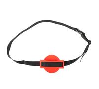 TOPBATHY Outdoor Tool Sheath with Adjustable Waist Strap, Red Plastic Belt-Mounted Blade Protector for Bushcraft, Logging, Gardening, and