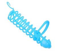 TOPBATHY Parrot Fruits Feeding Hanging Rack Device Parrot Plaything Easy Installation Bite-resistant Plastic Hanging on Cage