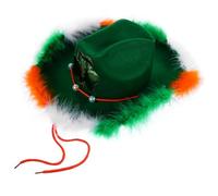 TOPBATHY Patrick's Day Irish Shamrock Hat Novelty Cowboy Party Accessory for Festive Celebrations Decoration for St Patrick's Day Carnival and Holiday Events