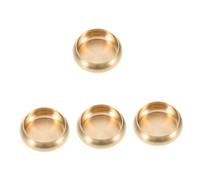 TOPBATHY Pcs Simple Brass Tabletop Ashtray Round Metal Ashtray for Living Room Vintage Style