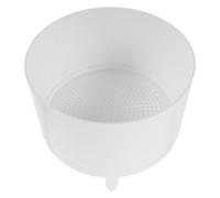 TOPBATHY Plastic Filter Funnel Buchner Funnel for Laboratory and Kitchen Use Advanced Solid-liquid Separation Precise Filter Paper Alignment Versatile Fluid Transfer Tool for Bottles