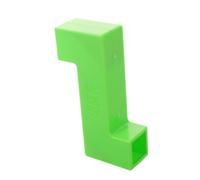 TOPBATHY Plastic Periscope Optical Reflection Equipment with Plane Mirror, Light Green, Supports Quick Assembly and Disassembly for Group Demonstrations in Educational Settings