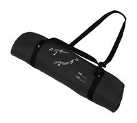 TOPBATHY Portable 32-Key Melodica Case with Thickened Black Canvas Fabric, Harmonica Storage Bag for Musicians and Beginners, Travel Carry Handheld Bag for Studio and Stage Use