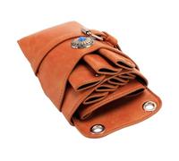 TOPBATHY Portable Hairdresser Waist Bag for Scissors and Hairdressing Tools Lightweight Organizer Pouch with Multiple Pockets for Barber Salon Suitable for Hair Stylists and Makeup Artists