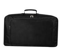 TOPBATHY Portable Oxford Cloth Audio Effector Storage Case Protective Bag for Guitar Pedals Large Shockproof Black Effector Pouch for Travel and Performance