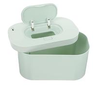 TOPBATHY Portable USB Baby Wet Wipe Warmer Constant Temperature, Wireless Rechargeable Tissue Wipe Heater for Travel and Car Use, Green Mechanical Style