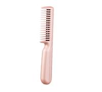 TOPBATHY Portable USB Heating Hair Straightener Brush Mini Travel Hair Straightening Comb Rechargeable Battery for On-The-Go Use