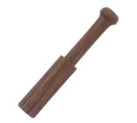 TOPBATHY Professional Wood Mallet for Singing Bowls, Nepalese Black Walnut Stick 2×12.5Cm, Compatible with 8-9.5Cm Bowls, Sound Mallets for Meditation and Yoga
