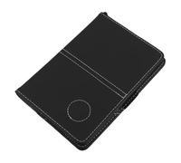 TOPBATHY PU Leather Golf Scorecard Holder Black Golf Notebook Journal Organizer Outdoor Score Keeping Yardage Tracking Tournaments Daily Play