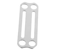 TOPBATHY Quick Release Stainless Steel Diving Buckle with Side for Adjustable Webbing Fit Secure Side-mount Gear Stability Easy Installation for Professional and Recreational Scuba Diving