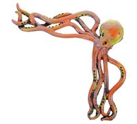 TOPBATHY Realistic Resin Octopus Sculpture Garden Decoration Sea Creatures Ornaments