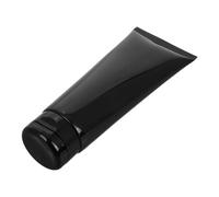 TOPBATHY Refillable Plastic Cosmetic Tube 200g with Sl xterior Black Versatile Use as Small Travel Bottles for Body Lotion and Conditioner for Toiletries in Cosmetic Packaging