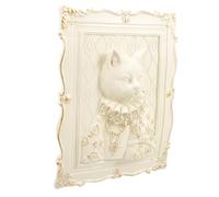 TOPBATHY Resin Animal Relief Sculpture Wall Art Decor for Home Entrance Living Nordic Creative Embossed Animal Wall Ornament with Noble Sophistication and Detailed Design
