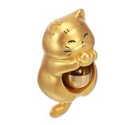 TOPBATHY Retro Fortune Cat Doorbell Chime with Magnetic Mounting Japanese Style Lucky Cat Wind Chime for Shopkeepers Home Entry and Business Celebrations Easy to Install Decorative Door