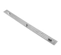 TOPBATHY Ruler for Outdoor by Artwork Creators Travel and Use Artists Peg Metal Bar Position Rule Precise Measurement, Portable Silver Three-Hole Locating Animation Paper