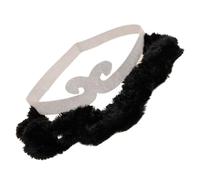 TOPBATHY Sand Monk Headwear Accessory with Beard for Cosplay | Black Pp Cotton, Adjustable Lightweight Fit, Authentic Character Design, Themed Masquerade and Photo Studio Use