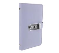 TOPBATHY Savings Tracker Binder with Lock Secure Money Saving Challenge Book Organizer High Capacity Financial Planner with Multiple Pockets for Cash Receipts and Cards Lockable Budget