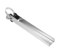 TOPBATHY Ship Hardware Accessories Stainless Steel Pulleys Small Stainless Steel Pulley Anchor Equipment Sailboat Anchor Bracket Winch Roller Guide Rope Guide Silver