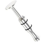 TOPBATHY Silver Trumpet Mouth Strength Trainer for Brass Instruments Portable Saxophone and Flute Embouchure Practice Device Trumpet Accessory for Lip Muscle Building in Music Training