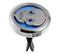 TOPBATHY Skull Pattern Air Vent Diffuser Clip Stylish Automotive Interior Decor Durable Fragrance Efficient for Car Air Outlet