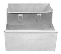 TOPBATHY Small Animal Feeder Portable Food Feeder Box Iron Storage Basket Light Weight Proper Capacity Can Be Placed in The Cage for Rabbits and Squirrels