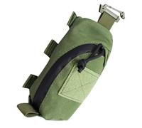 TOPBATHY Small Tactical Medical Storage Bag Outdoor Tool Pouch Green Shoulder Strap Compact Camping Nursing Accessory for Hiking Travel Emergency