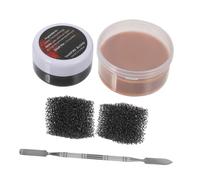 TOPBATHY Special Effects Wax Makeup for Halloween Scars Wounds with Fake Blood Safe Skin Wax Kit for Professional Artistic Makeup Artists