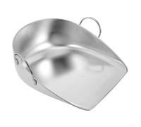 TOPBATHY Stainless Steel Grain Shovel for Cleaning Multifunctional Garden Tool Reusable Dustpan for Household Rubbish
