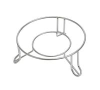 TOPBATHY Steam Rack Heat Insulated Pot Holder Rustproof Waterproof Stable Pot Stand Stainless Steel Kitchen Gadget