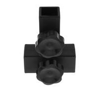 TOPBATHY T-Shaped Three-Way Connector Clamp for Pet Grooming Table Arm Sturdy Plastic and Iron Material with Secure and Reliable Connection Compatible with 22mm Vertical and 19mm Horizontal