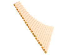 TOPBATHY Traditional Panpipes Pipes Student Folk Music Instrument for Beginners and Adults Pan Flute for Meditation and Music