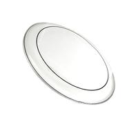 TOPBATHY Transparent Drumhead for Snare Drum Military Drum Replacement Skin Portable Percussion Part with Strong Bass Enhancement and Overtone Control