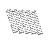 TOPBATHY Trumpet Button Springs Stainless Steel 5 Pcs Replacement Accessories Silver Colour Easy to Replace and Install for Professional Trumpet Repair