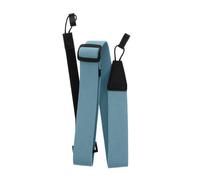 TOPBATHY Ukulele Strap, Fabric Instrument Accessory with Comfortable Edges, Protects Your Ukulele, Simple Elegant Blue Design for Daily Practice