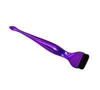 TOPBATHY Ultrathin Flat Head Foundation Brush for Liquid Makeup Reusable Household Blending Tool for Women Precise Even Coverage Powder and Base Application Elegant Purple Cosmetic