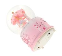 TOPBATHY Unicorn Music Box Snow Globe for Handoperated Snow and Enchanting Lights Rotating Carousel Design Keepsake Daughter Decor