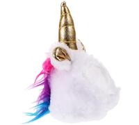 TOPBATHY Unicorn Shape Lizard Hat Ornament Small Lizard Hat Adjustable Comfortable Plush Premium Plush Material Lightweight Festival Party Pet Costume Random Color