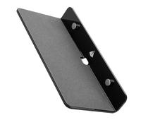 TOPBATHY Universal Speaker Bracket Wall Storage Bracket Dual-purpose Design Acrylic Material Efficient Space Utilization Black Wall Speaker Holder for Living Room Home Decluttering