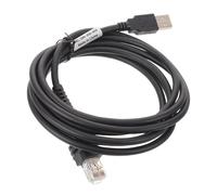 TOPBATHY USB Barcode Scanner Cable 2m Compatible with Honeywell, High Speed Inventory Scanner Replacement Cord with Rj45 Ethernet Style Connector for Pos Terminals and Programming