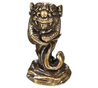 TOPBATHY Vintage Animal Figurine for Meditation Home Decor Elegant Mouse Statue with Delicate Craftsmanship Charming Table Ornament