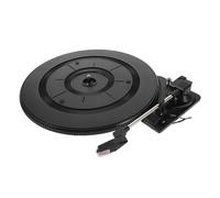 TOPBATHY Vintage Vinyl Record Player Retro Style Turntable with Low Noise Operation Construction Classic for Home Decor and Music Enthusiasts for Preserving Sound Quality