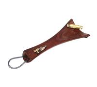 TOPBATHY Violin Tailpiece 4/4 Size with Rosewood Material and Metal Tailgut Featuring Integrated Fine Tuners for Accurate Pitch Adjustment and Comfortable Touch Suitable for Beginners