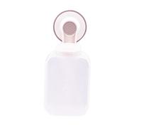 TOPBATHY Wall Mounted Liquid Soap Dispenser with Vacuum Suction Cup Manual Foaming Pump for Bathroom Kitchen Shower Transparent Easy Installation