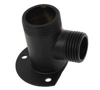 TOPBATHY Wall to Surface Mount Shower Faucet Installation Kit Thickened Wall Elbow Converter for Exposed Faucet DIY No Drill Valve Replacement with Positioning for Bathroom and Outdoor Use