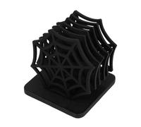 TOPBATHY Web Coasters Set 6 Pack Halloween Coasters Table Cup Mats Decorative Home Decor