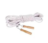 TOPBATHY Weighted Group Jump Rope for People Ergonomic Non-slip Wooden Handle Fitness Skipping Rope for Adults for School PE and Group Exercise