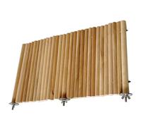 TOPBATHY Wood Hamster Board Hamster Cage Easy to Install Reusable Wood with Metal Mounting Screws Suitable for Play and Rest