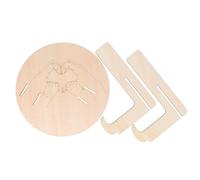 TOPBATHY Wooden Birth Announcement Plaque with Elegant Craftsmanship Portable Baby Announcement Sign Wooden for Newborns Securely Holds Baby Information Card for Maternity Ward