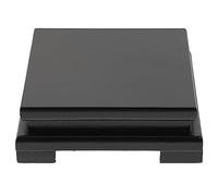 TOPBATHY Wooden Display Base Stand 5.91X5.91X1.97 Inches Solid Square Plinth for Home Decor Vases Flower Pots Buddha Statues and Decorative Ornaments