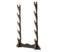 TOPBATHY Wooden Drum Stick and Mallet Holder 5-layer Large Drumstick Display Stand Rack Multi-tier Storage Organizer for Drummers and Music Studios